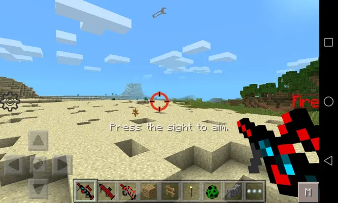 Laser Gun Mod MCPE android App screenshot 5